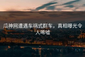 瓜神网遭遇车祸式翻车，真相曝光令人唏嘘